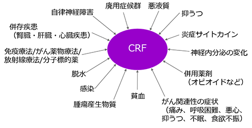 図1　CRFの原因