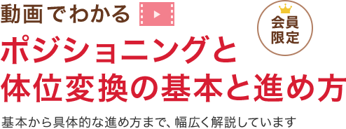 動画でわかる ポジショニングと体位変換の基本と進め方 基本から具体的な進め方まで、幅広く解説しています